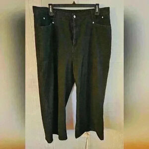 Cider Black Wide Leg High Rise Jeans Size 3X EUC